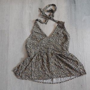 AEO / Floral halter top